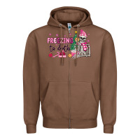 Chestnut freezing to death skeleton Zipper Hoodie - MaliasSmallBusiness