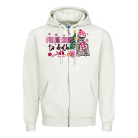 Oatmeal Heather freezing to death skeleton Zipper Hoodie - MaliasSmallBusiness