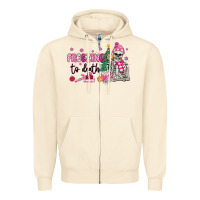 Sandshell freezing to death skeleton Zipper Hoodie - MaliasSmallBusiness