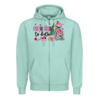 Seafoam freezing to death skeleton Zipper Hoodie - MaliasSmallBusiness