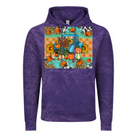Cloud Purple Thanksgiving Truck With Turkey Vintage Hoodie - Artiststas