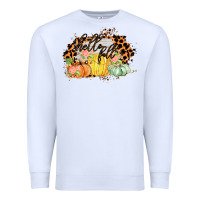 White Hello fall Premium Sweatshirt - Bettercallsaul