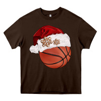 Chocolate Brown Christmas sports Heavy Core Tee - BarkalooDesign