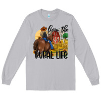 Moon Dust livin the rural life Long Sleeve Tee - MaliasSmallBusiness