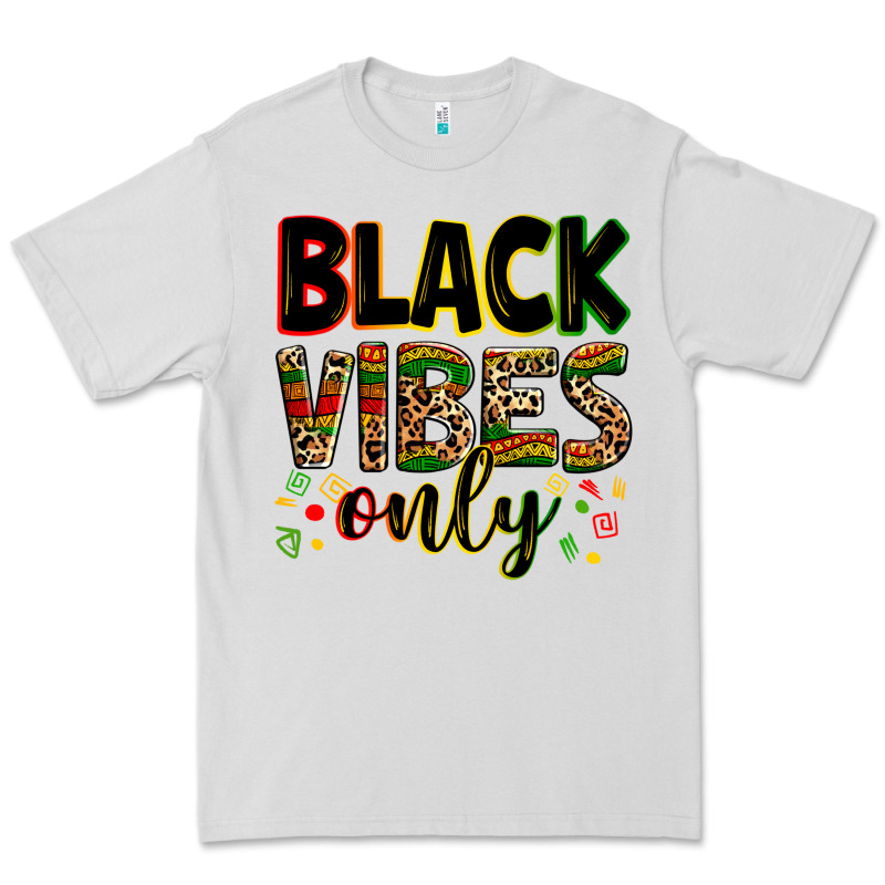Black Vibes Only Premium Tee by Zillion Design Studio | Teevron