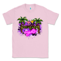 Bubblegum Pink summer night Classic Tee - NancyCooperArtShop