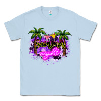 Dusty Blue summer night Classic Tee - NancyCooperArtShop