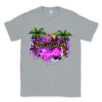 Heather Grey summer night Classic Tee - NancyCooperArtShop