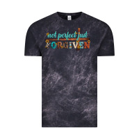 Cloud Black not perfect just forgiven Vintage Tee - Artiststas