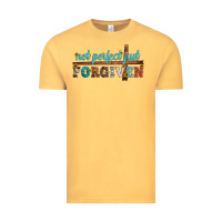 Vintage Mustard not perfect just forgiven Vintage Tee - Artiststas