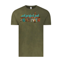 Vintage Olive not perfect just forgiven Vintage Tee - Artiststas