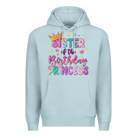 Blue Mist sister of the birthday princess Premium Hoodie - NancyCooperArtShop