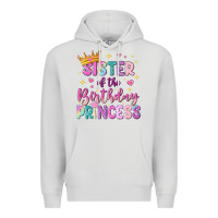 Dove Grey sister of the birthday princess Premium Hoodie - NancyCooperArtShop