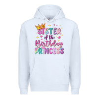 White sister of the birthday princess Premium Hoodie - NancyCooperArtShop
