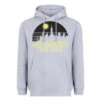Heather Grey San Francisco California Heavyweight Hoodie - Bettercallsaul