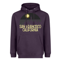 Plum San Francisco California Heavyweight Hoodie - Bettercallsaul