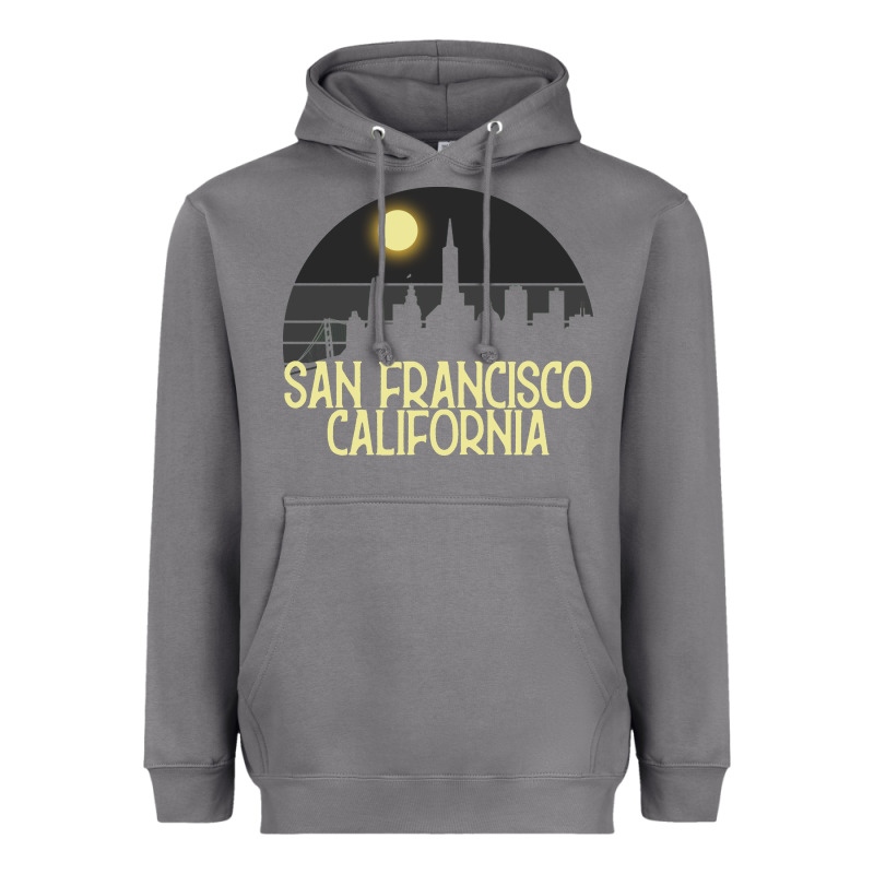 San Francisco California Heavyweight Hoodie by Bettercallsaul | Teevron