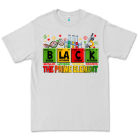 Dove Grey black the prime element Premium Tee - Zillion Design Studio