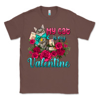 Chestnut my cat is my valentine Classic Tee - AdoDesignShop