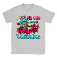 Moon Dust my cat is my valentine Classic Tee - AdoDesignShop