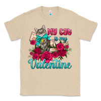 Mushroom my cat is my valentine Classic Tee - AdoDesignShop