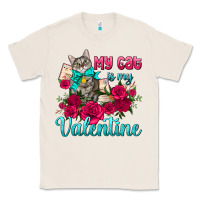 Natural my cat is my valentine Classic Tee - AdoDesignShop