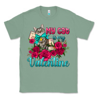 Sage my cat is my valentine Classic Tee - AdoDesignShop