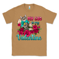 Toasted Coconut my cat is my valentine Classic Tee - AdoDesignShop