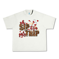 Pistachio oh sip its a girls trip Urban Heavy Tee - AdoDesignShop