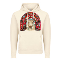 Vintage Artic valentines charolais  rainbow Vintage Hoodie - JahusDesignShop