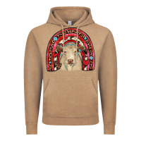 Vintage Coffee valentines charolais  rainbow Vintage Hoodie - JahusDesignShop