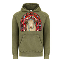 Vintage Olive valentines charolais  rainbow Vintage Hoodie - JahusDesignShop