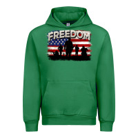 Emerald Freedom 4th of july Urban Hoodie - CowGirlArtShop