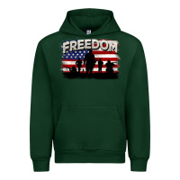 Forest Green Freedom 4th of july Urban Hoodie - CowGirlArtShop