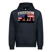 Navy Freedom 4th of july Urban Hoodie - CowGirlArtShop