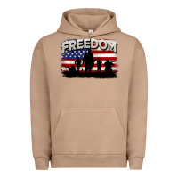 Pigment Burro Freedom 4th of july Urban Hoodie - CowGirlArtShop
