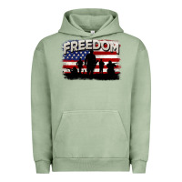 Pigment Oil Green Freedom 4th of july Urban Hoodie - CowGirlArtShop