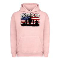 Pigment Salmon Freedom 4th of july Urban Hoodie - CowGirlArtShop