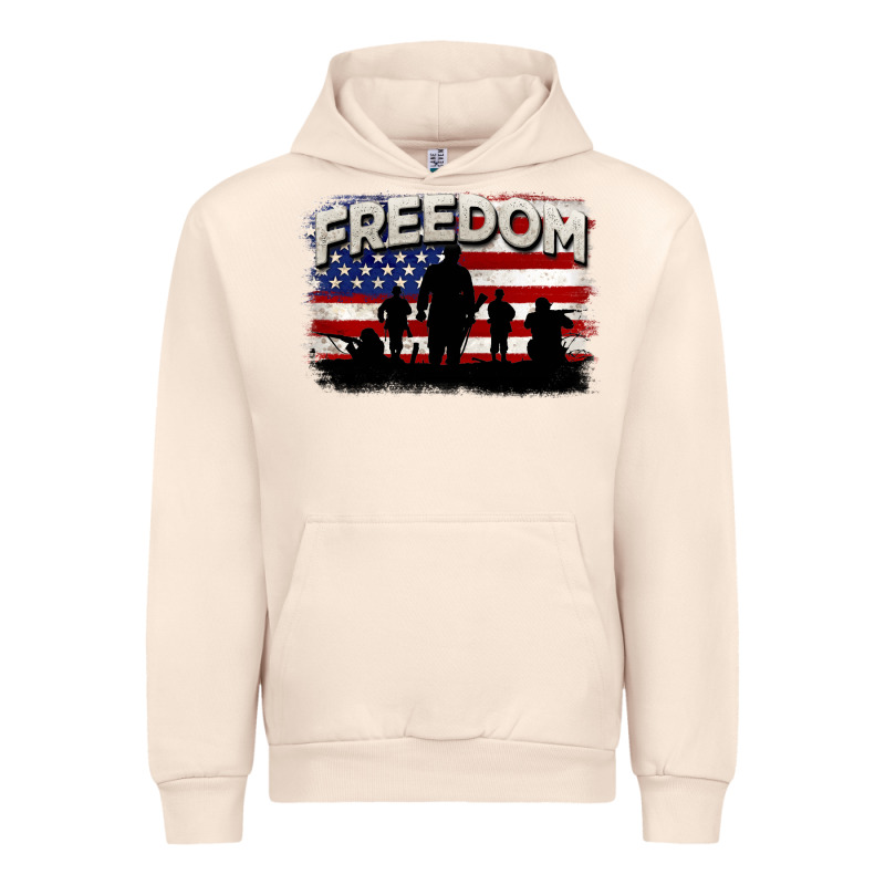 Freedom 4th Of July Urban Hoodie by CowGirlArtShop | Teevron