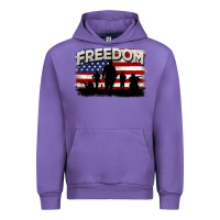 Tulip Freedom 4th of july Urban Hoodie - CowGirlArtShop