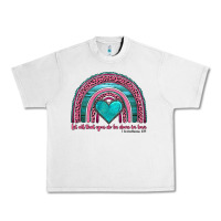 Lunar Rock valentine's day rainbow let all that you do be done in love 1 corinthi Urban Heavy Tee - AdoDesignShop