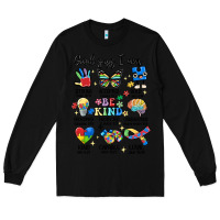 Black god says  am autism Long Sleeve Tee - MaliasSmallBusiness