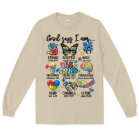 Mushroom god says  am autism Long Sleeve Tee - MaliasSmallBusiness