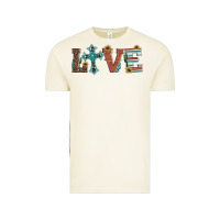 Vintage Arctic western love with cross Vintage Tee - Artiststas