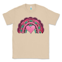 Mushroom valentines day pink gemstones rainbow Classic Tee - Jasminsmagicworld