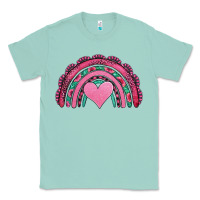 Seafoam valentines day pink gemstones rainbow Classic Tee - Jasminsmagicworld