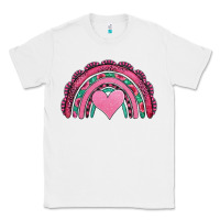 White valentines day pink gemstones rainbow Classic Tee - Jasminsmagicworld