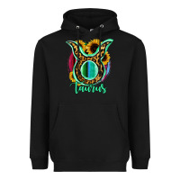 Black Taurus Zodiac Heavyweight Hoodie - Bettercallsaul