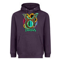 Plum Taurus Zodiac Heavyweight Hoodie - Bettercallsaul