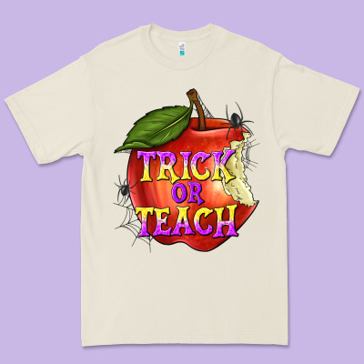 Trick Or Teach Premium Tee Designed By Texasbilliewilder